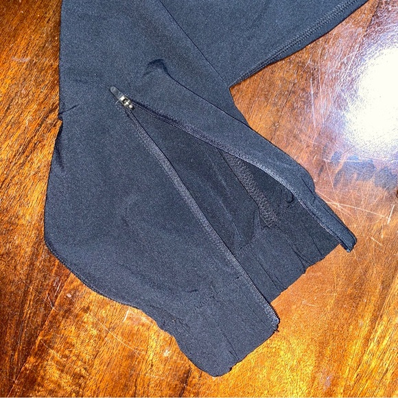 NIKE Sz S Womens Tracksuit Bottoms Black Tapered Loose Fit Mid Rise Track Pants - Picture 2 of 14